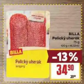 Billa Polický uherák nabídka