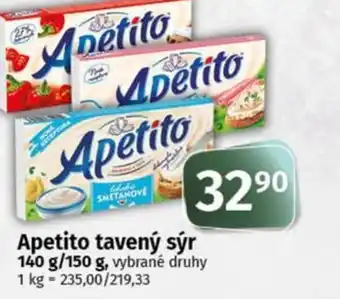 COOP TIP Apetito tavený sýr nabídka