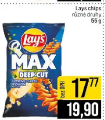 Jip Lays chips nabídka