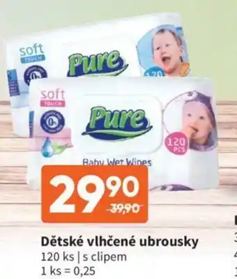 Terno Dětské vlhčené ubrousky 120ks nabídka