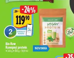 Albert Bio raw konopný protein nabídka