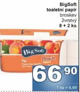Jip BigSoft toaletní papír nabídka