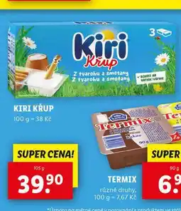 Lidl Kiri křup nabídka