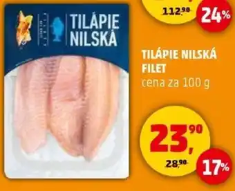 Penny Market Tilápie nilská filet nabídka