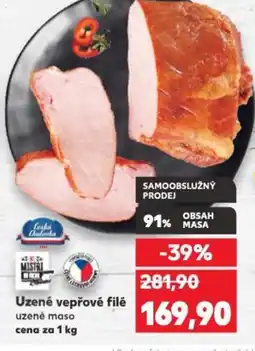 Kaufland Uzené vepřové filé nabídka