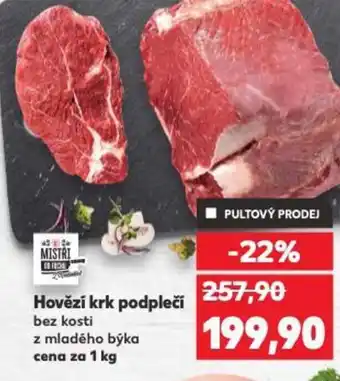 Kaufland Hovězí krk podpleči nabídka