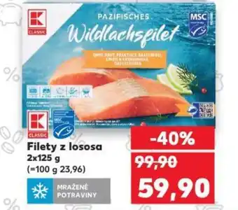 Kaufland Filety z lososa nabídka