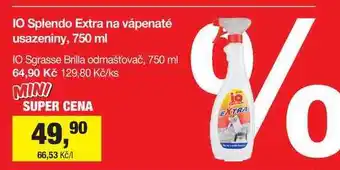 Šlak IO Splendo Extra na vápenaté usazeniny, 750 ml nabídka