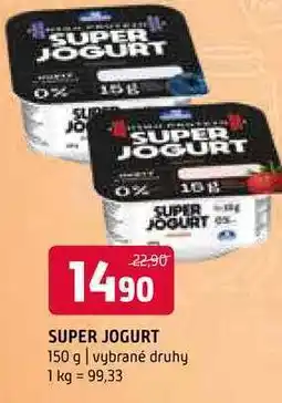 Terno Super jogurt 150 g vybrané druhy nabídka
