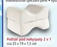 Norma Polštář pod nohy/paty 2 v 1 nabídka