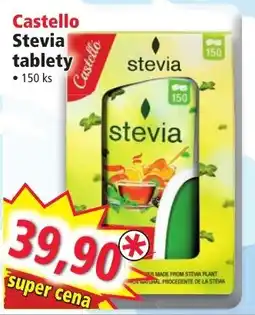 Norma Castello Stevia tablety nabídka