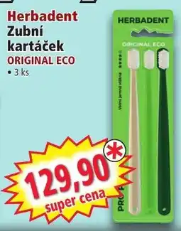 Norma Herbadent Zubní kartáček ORIGINAL ECO nabídka