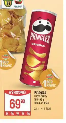 Globus Pringles nabídka