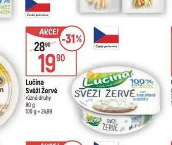 Globus Lučina svěží žervé nabídka