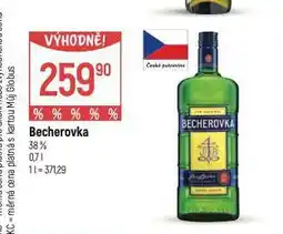 Globus Becherovka nabídka