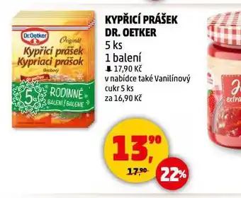 Penny Market Dr. oetker kypřící prášek nabídka