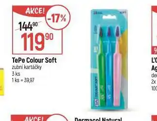 Globus Tepe colour soft zubní kartáčky nabídka