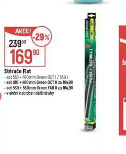 Globus Stěrače flat nabídka