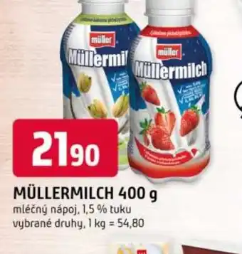 Trefa Müllermilch nabídka