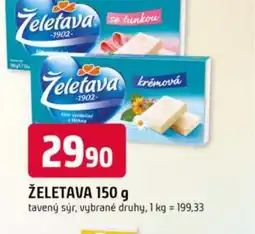 Trefa ŽELETAVA nabídka