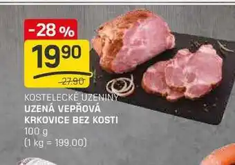 Flop UZENÁ VEPŘOVÁ KRKOVICE BEZ KOSTI 100 g nabídka