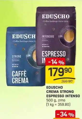 Flop EDUSCHO CREMA STRONG ESPRESSO INTENSO 500 g nabídka