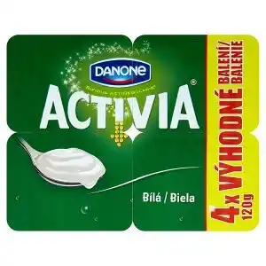 Albert Activia Bílá 4 x 120g nabídka