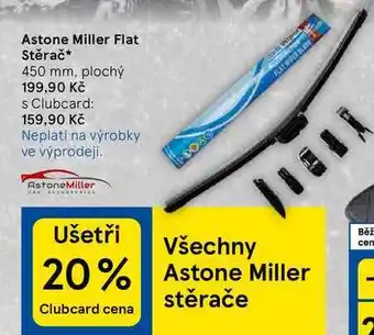 Tesco Astone Miller Flat Stěrač, 450 mm, plochý nabídka