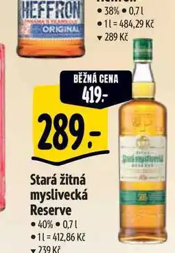 Albert Stará žitná myslivecká Reserve 0,7 l nabídka