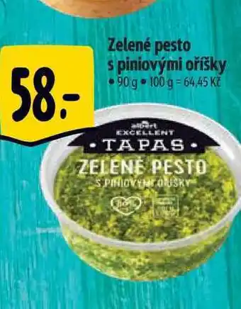 Albert Zelené pesto s piniovými oříšky 90 g nabídka