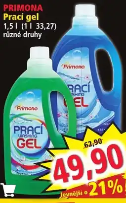 Norma PRIMONA Prací gel nabídka