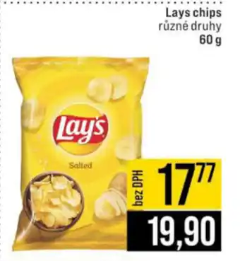 Jip Lays chips nabídka