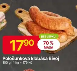 Hruška Pološunková klobása Bivoj nabídka