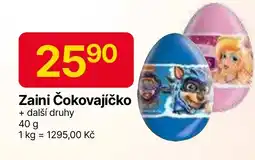 Zaini Čokovajíčko