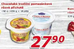 ESO MARKET Choceňské tradični pomazánkové nabídka