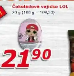 ESO MARKET Čokoládové vajíčko LOL nabídka