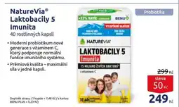 Benu NatureViaⓇ Laktobacily 5 Imunita nabídka