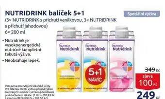 Benu NUTRIDRINK balíček 5+1 nabídka