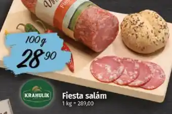 COOP TIP Fiesta salám nabídka