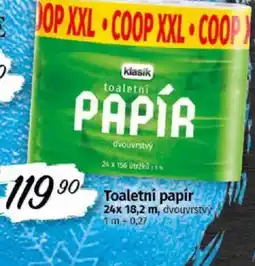 COOP TIP Toaletni papir nabídka