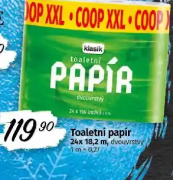 COOP TIP Toaletni papir nabídka