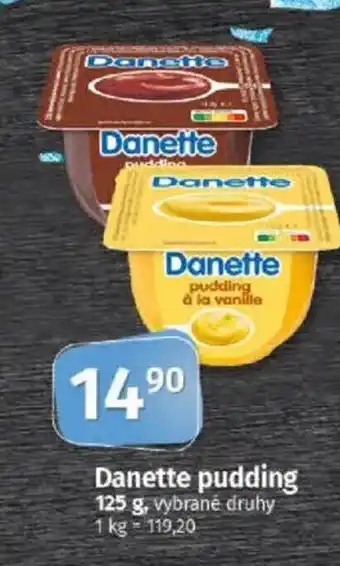 COOP TIP Danette pudding nabídka