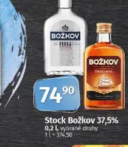 COOP TIP Stock Božkov 37,5% nabídka