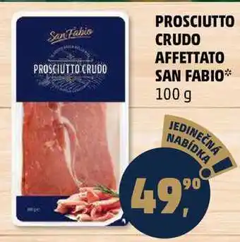 Penny Market Prosciutto crudo Affettato San Fabio, 100 g nabídka