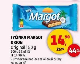 Penny Market TYČINKA MARGOT ORION Originál, 80 g nabídka