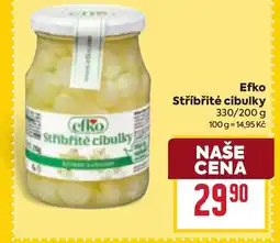 Billa Efko Stříbřité cibulky nabídka