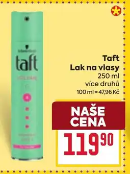 Taft Lak na vlasy
