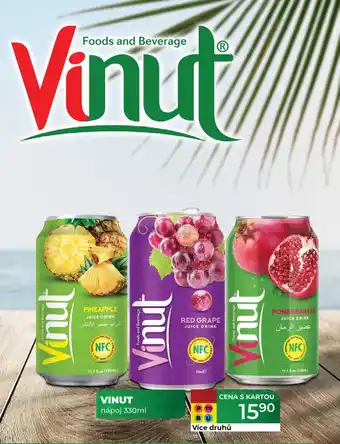 Tamda Foods VINUT nápoj 330ml nabídka