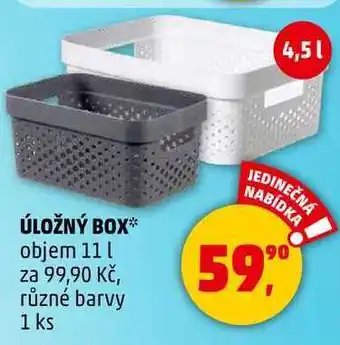 Penny Market ÚLOŽNÝ BOX objem 11 l, 1 ks nabídka