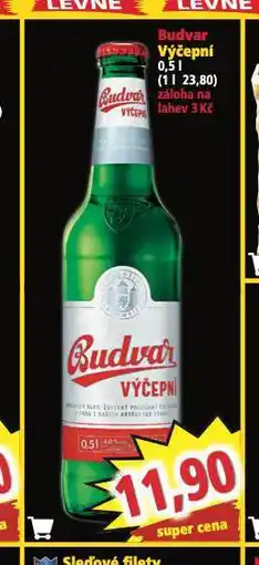 Norma Pivo budvar výčepní nabídka